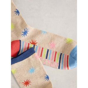 White Stuff Starburst Ankle Socks